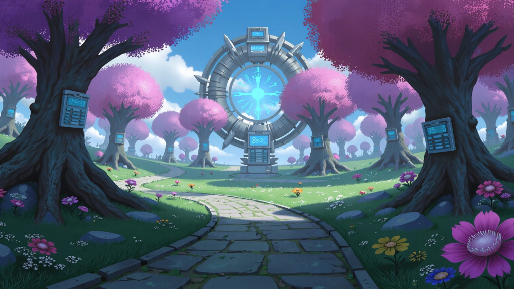 A conceptual illustration representing the cost of plant assets under GAAP, showing how asset acquisition costs are measured, categorized, and prepared for depreciation.