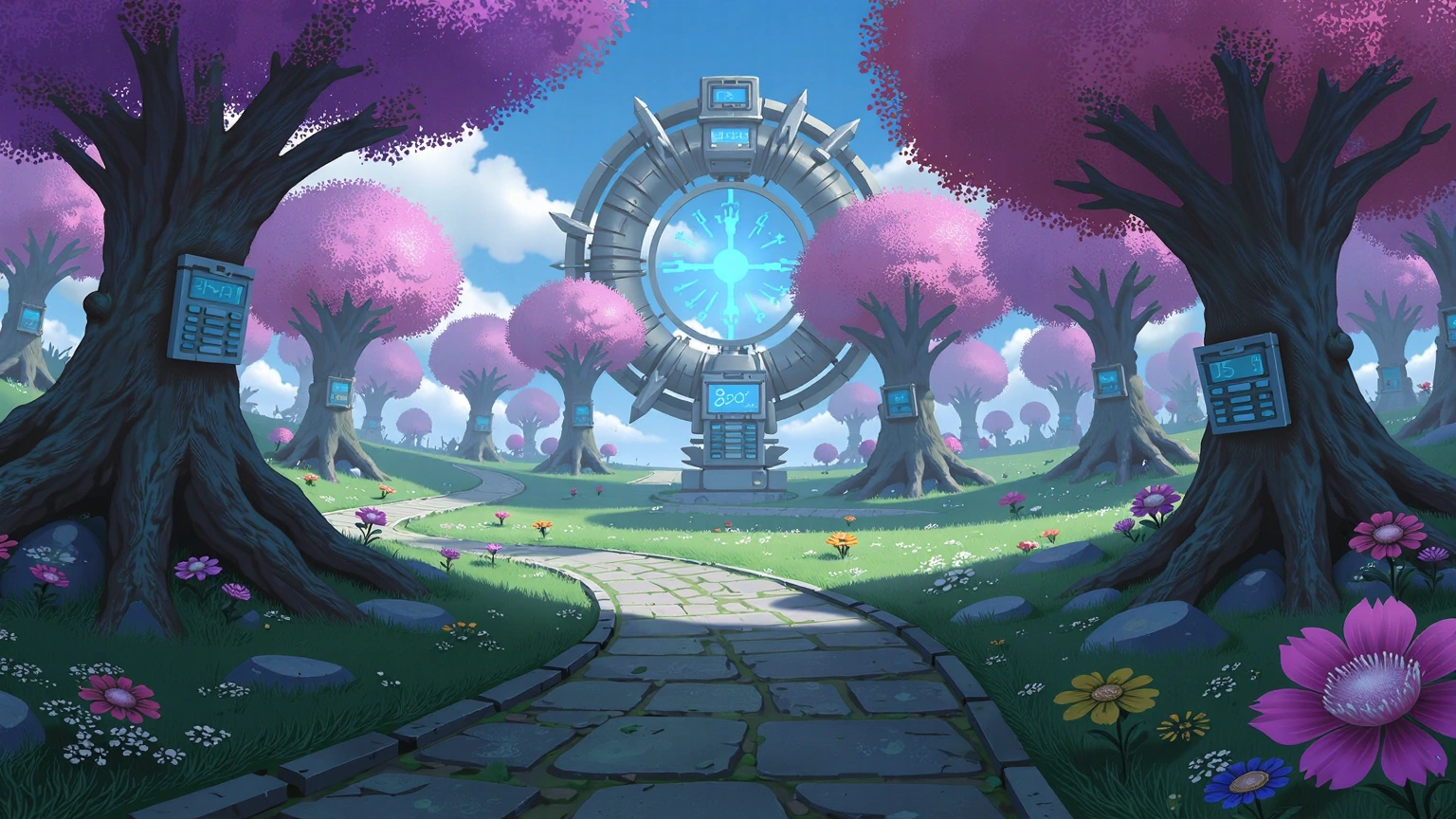 A conceptual illustration representing the cost of plant assets under GAAP, showing how asset acquisition costs are measured, categorized, and prepared for depreciation.